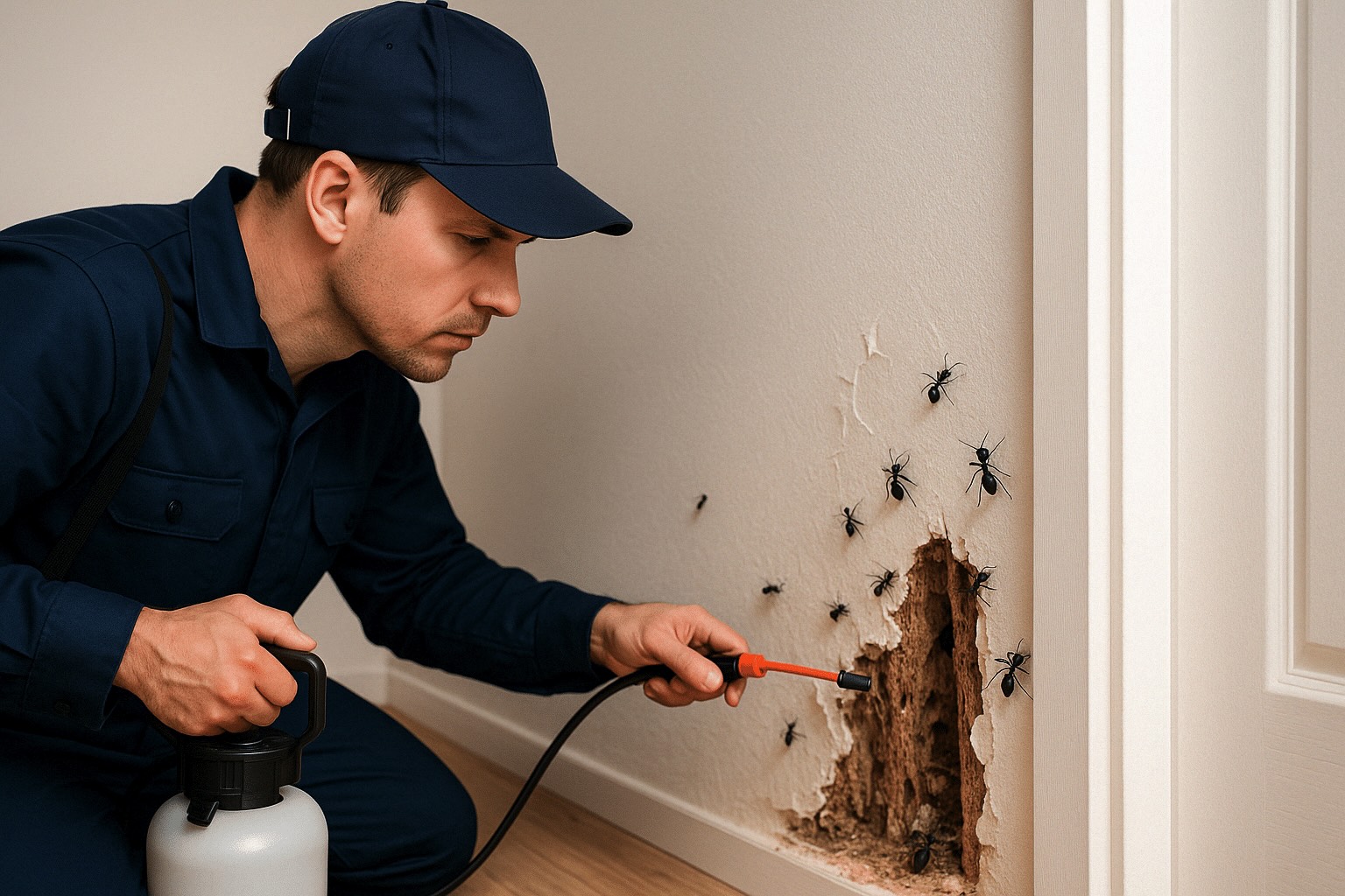 Exterminateur de Fourmis Charpentières Grand Montréal : Prix et Traitements Efficaces en 2025